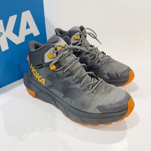 Hoka One One  Trail Code GTX  Men Shoes Persimmon Orange